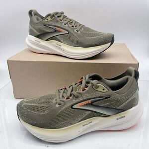 Brooks Glycerin 22 Men's Running Shoes Sneakers Dusty Olive /Tea/ Orange US 7.5